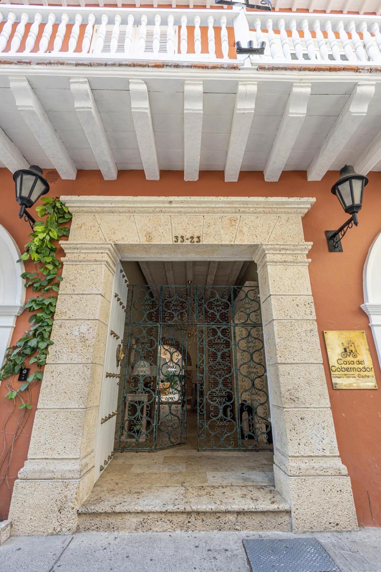 Casa Cochera del Gobernador Cartagena Exterior foto