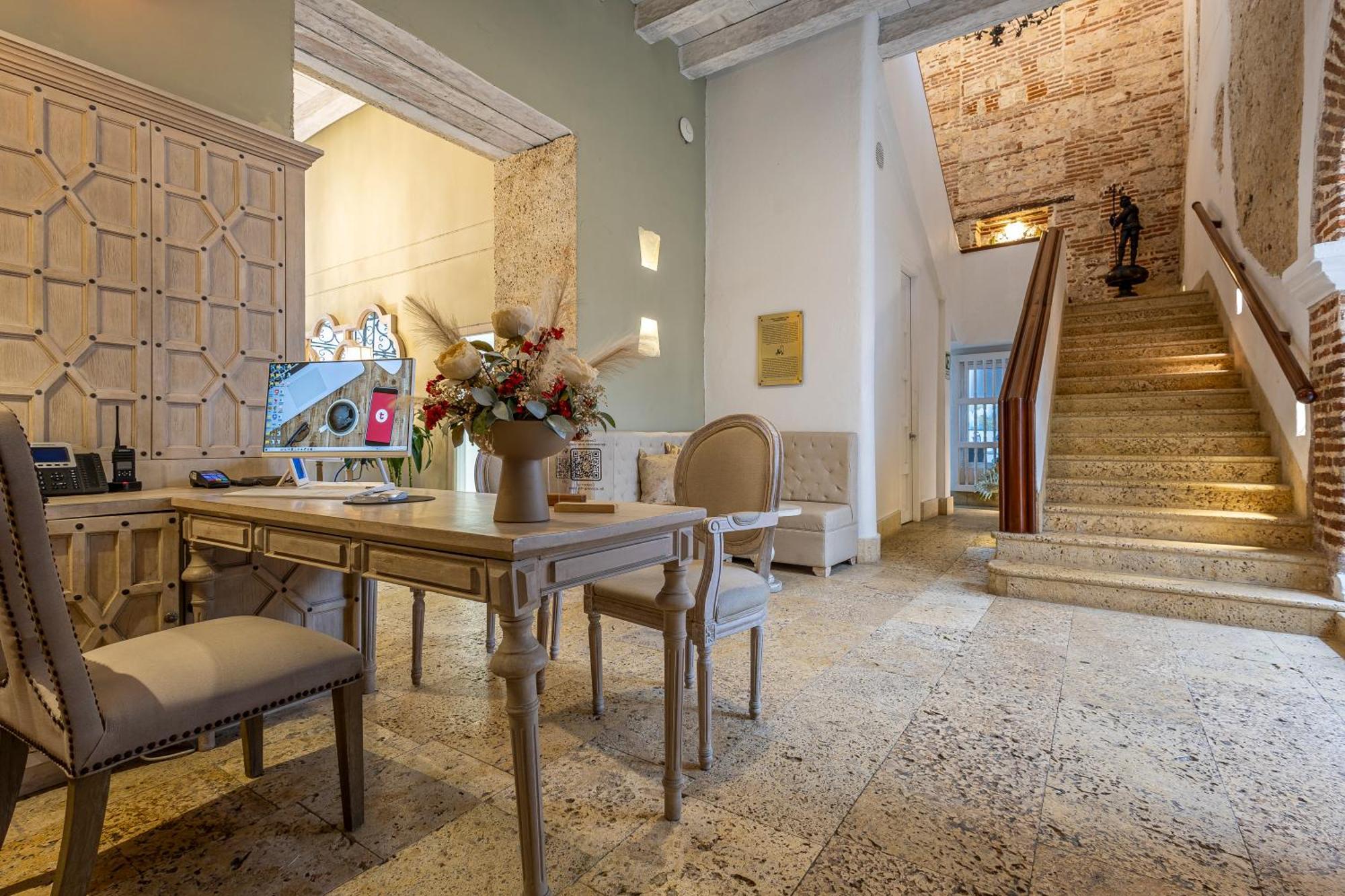 Casa Cochera del Gobernador Cartagena Exterior foto