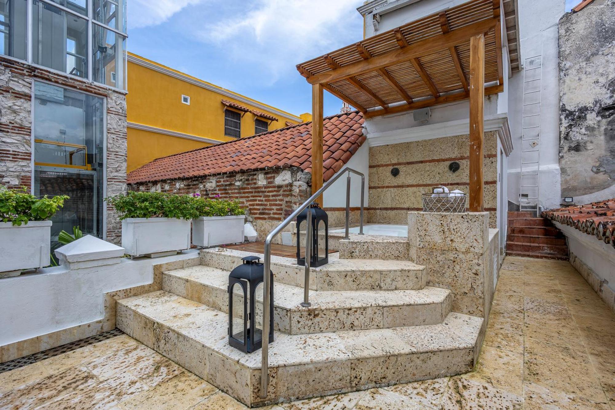 Casa Cochera del Gobernador Cartagena Exterior foto